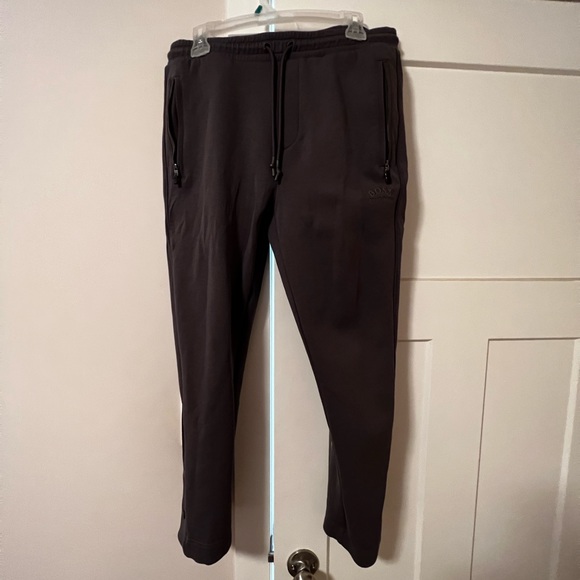 Boss by Hugo Boss Embroidered Button Up Tapered Track Pants - Picture 2 of 9